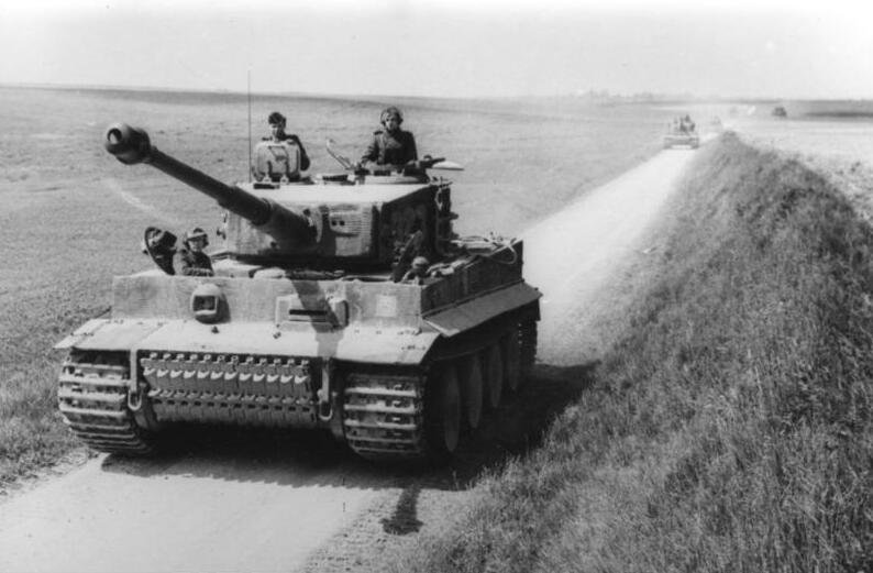 Tiger I heavy tank, Northern France